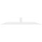 Ekena Millwork Portland Architectural Grade PVC Gable Bracket, 108"W x 18"H x 2"D x 6"F, 4/12 Pitch GBP108X18X0206POR00 - alternate 2